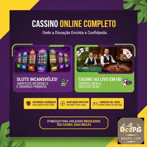 Ilustração de Experimente a plataforma de jogos dezpg com segurança avançada