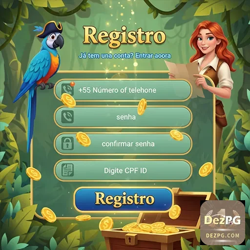 Ilustração de Experimente a plataforma de jogos dezpg com segurança avançada