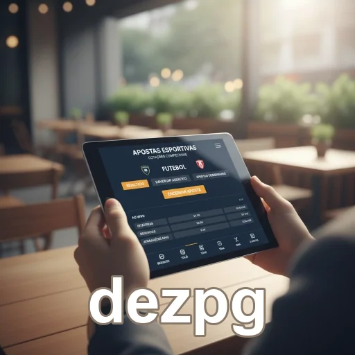 Jogador feliz explorando o cassino online dezpg